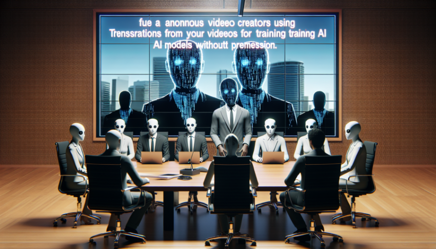 YouTuber 集体诉讼 OpenAI，版权之争如何影响 AI 训练？