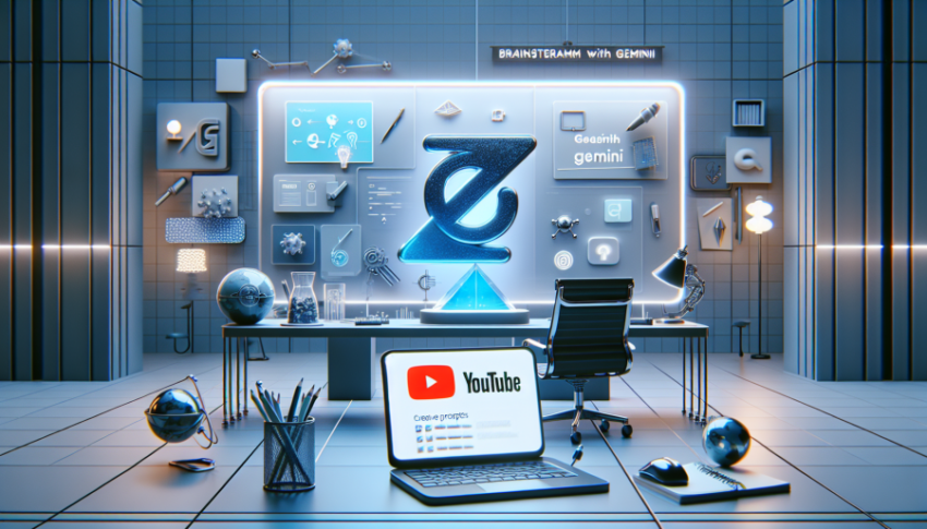 YouTube 推出 Brainstorm with Gemini，创作者头脑风暴新利器！