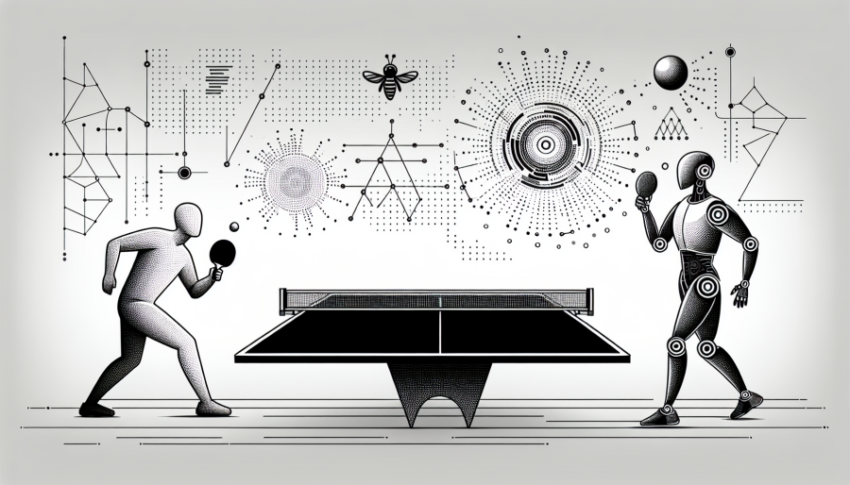 谷歌乒乓球机器人项目：初学者胜率 100%，中级玩家 55%