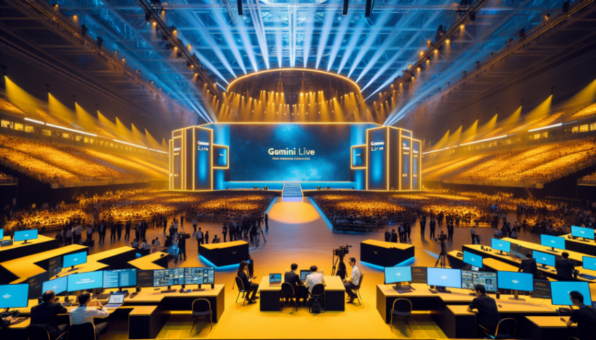 Google 发布 Gemini Live，挑战 OpenAI ChatGPT 语音模式