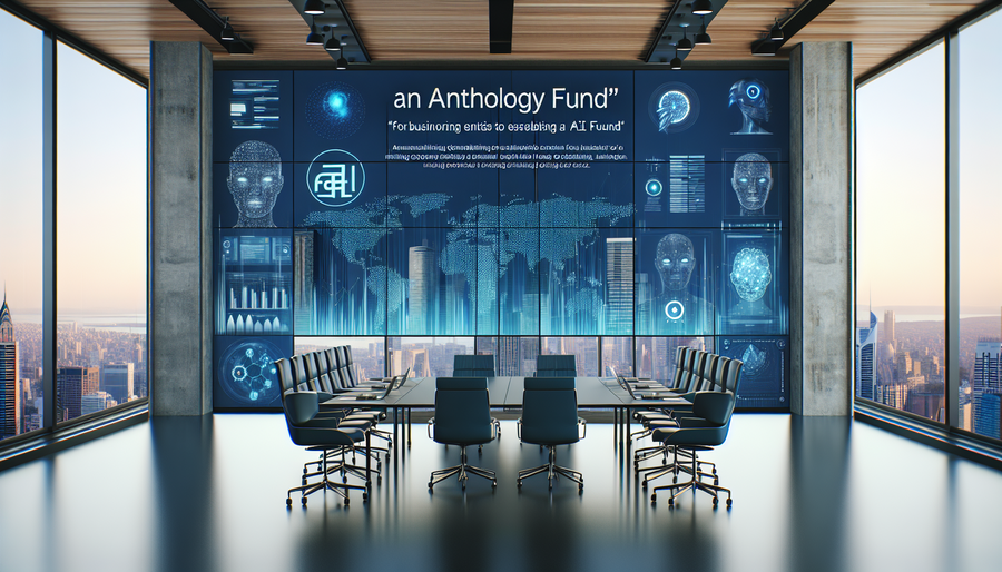 Menlo Ventures 与 Anthropic 设立 1 亿美元 AI 基金，助力早期初创企业 - 毫河风报